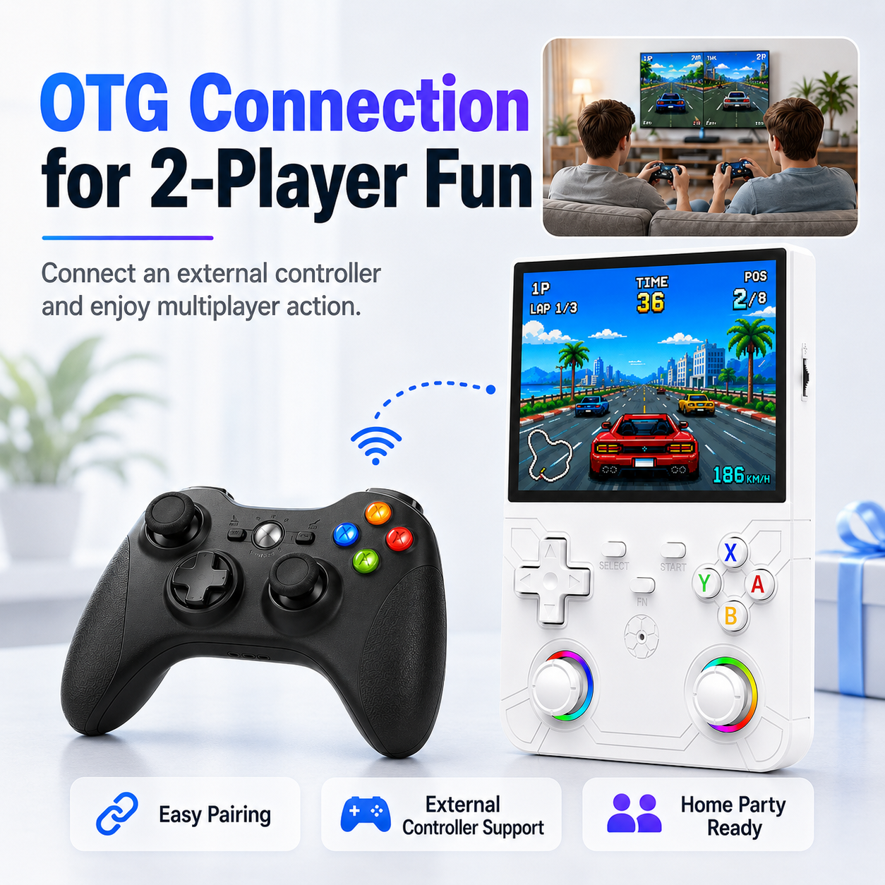 Gaming Console R36 - R36 Ultra X Retro Handheld Game