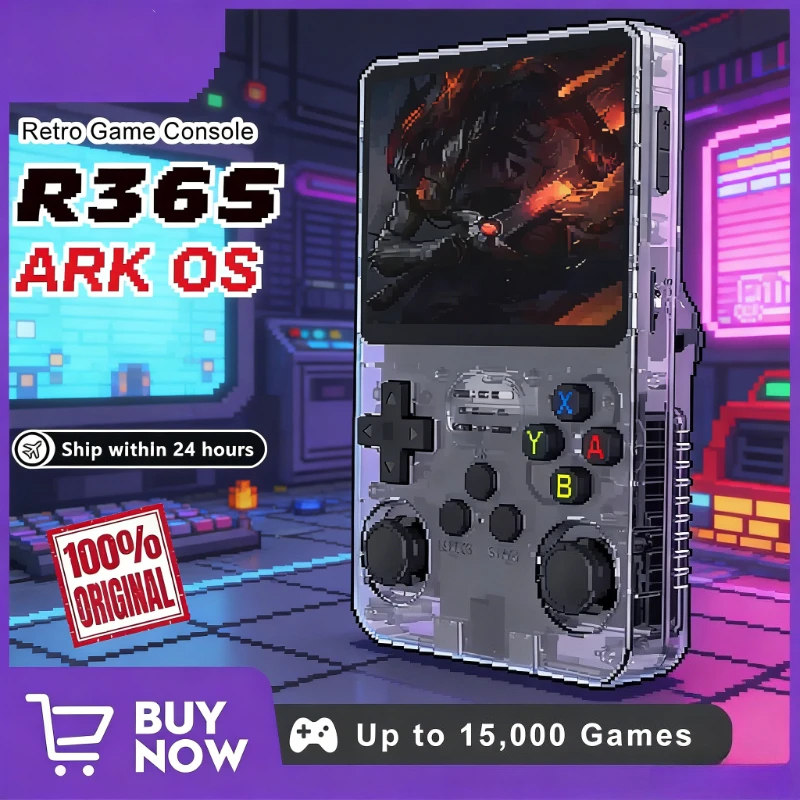 Gaming Console Os - R36S Retro Handheld Game Console 2026