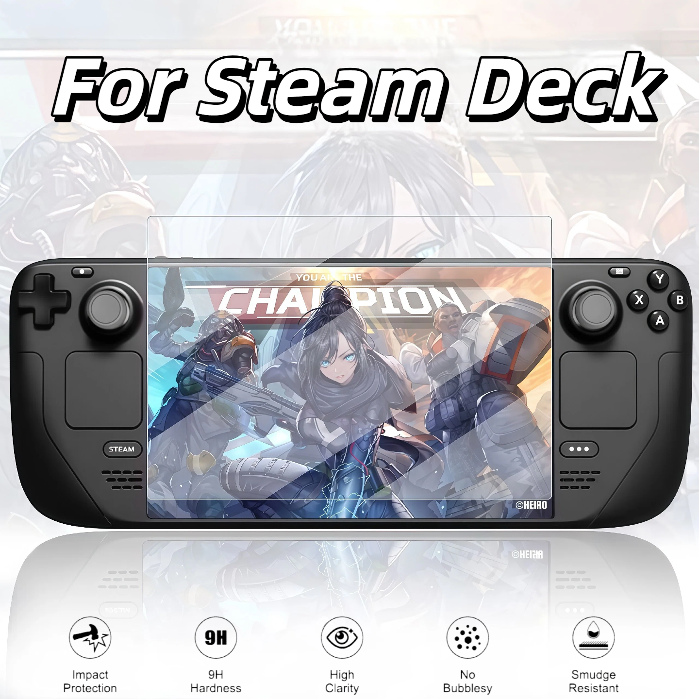 HD Tempered Glass Screen Prote - đánh giá và giá Gaming Console Steam Deck