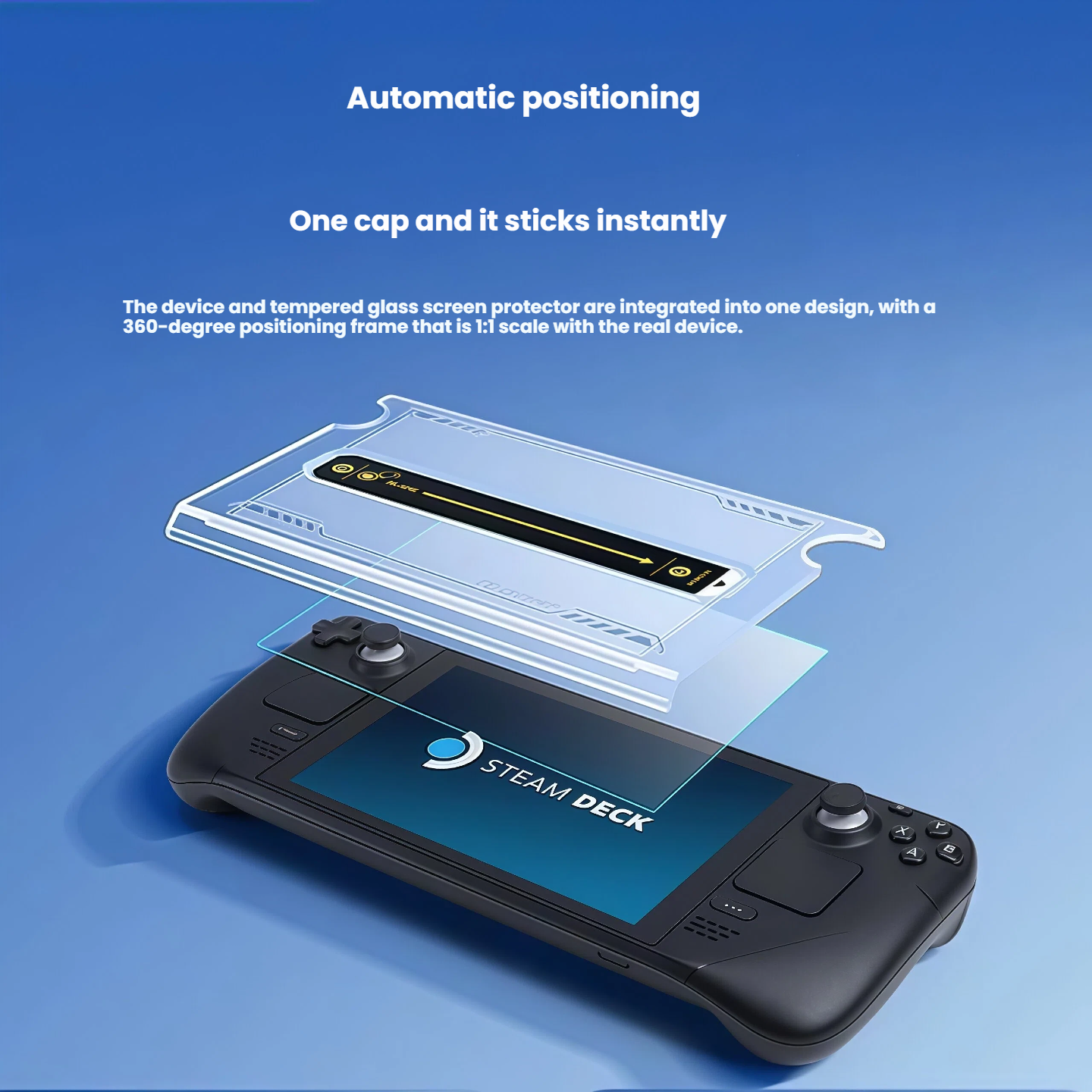 HD Tempered Glass Screen Prote - đánh giá và giá Gaming Console Steam Deck