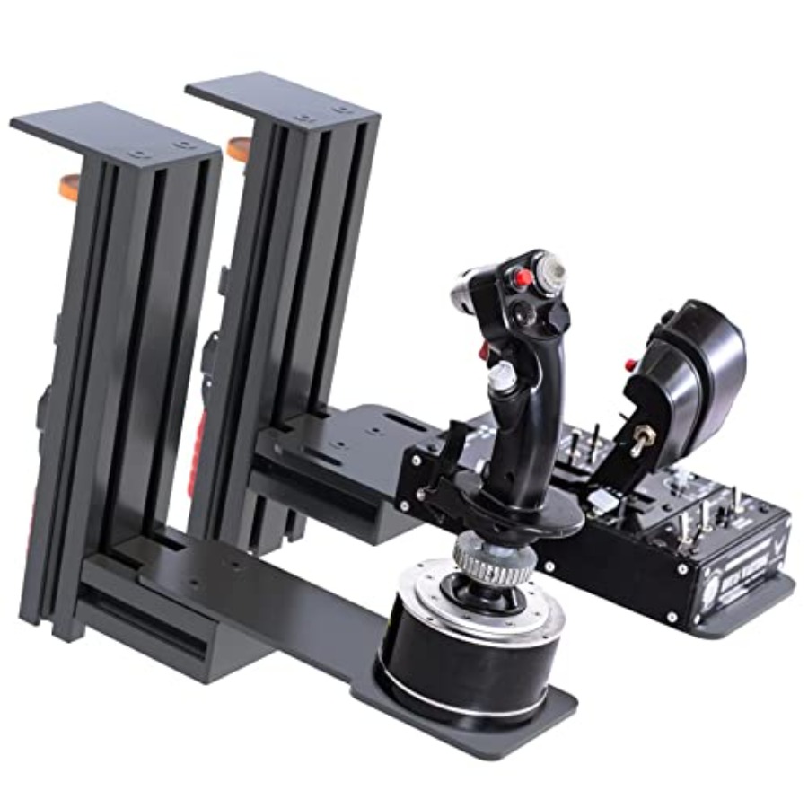 Meza Mount-Set of 2 Hotas Desk - đánh giá và giá Flight Joystick Sim