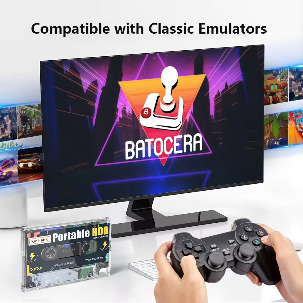 KINHANK 320G Super Console Gam - đánh giá và giá Gaming Console Os