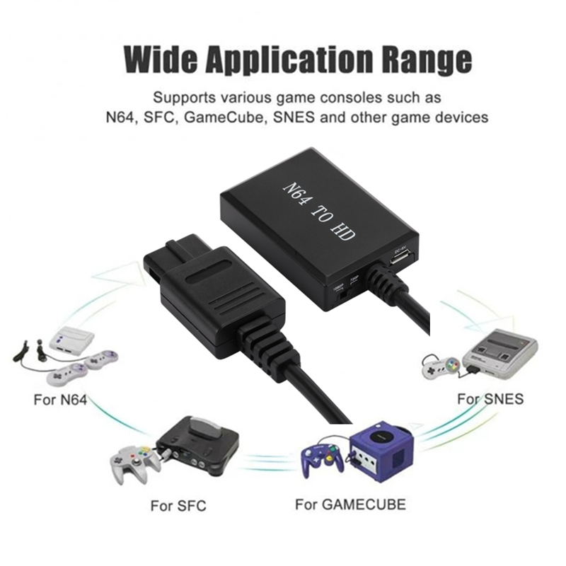HD N64 PS2 Wii Xbox to HDMI-Co - đánh giá và giá Gaming Console Box