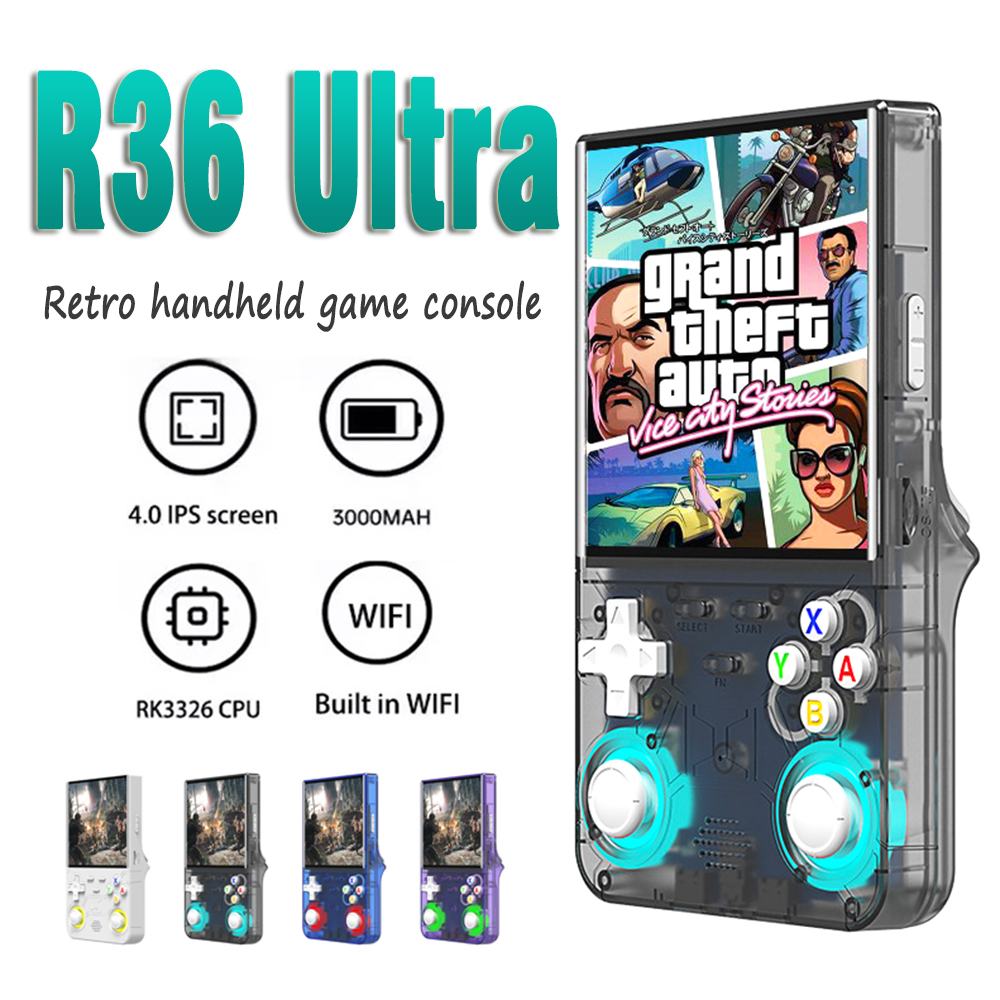 R36 ULTRA handheld game consol - đánh giá và giá Gaming Console R36