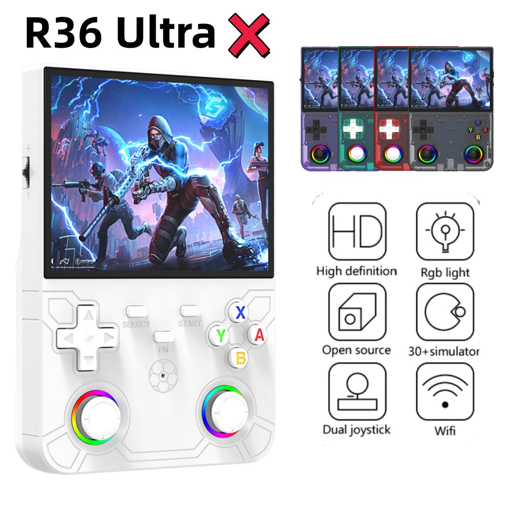 New R36 Ultra X Handheld Retro - đánh giá và giá Gaming Console R36