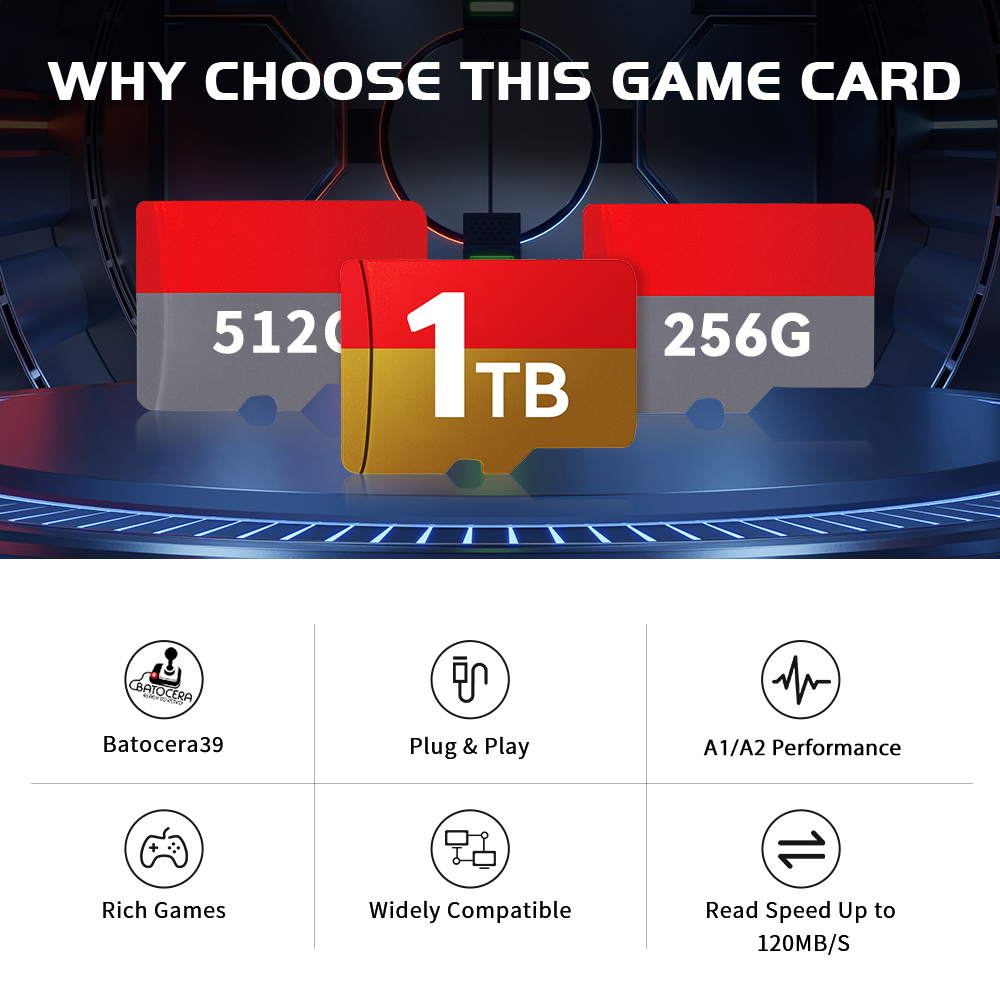 1TB Latest Batocera 39 OS TF G - đánh giá và giá Gaming Console Steam Deck