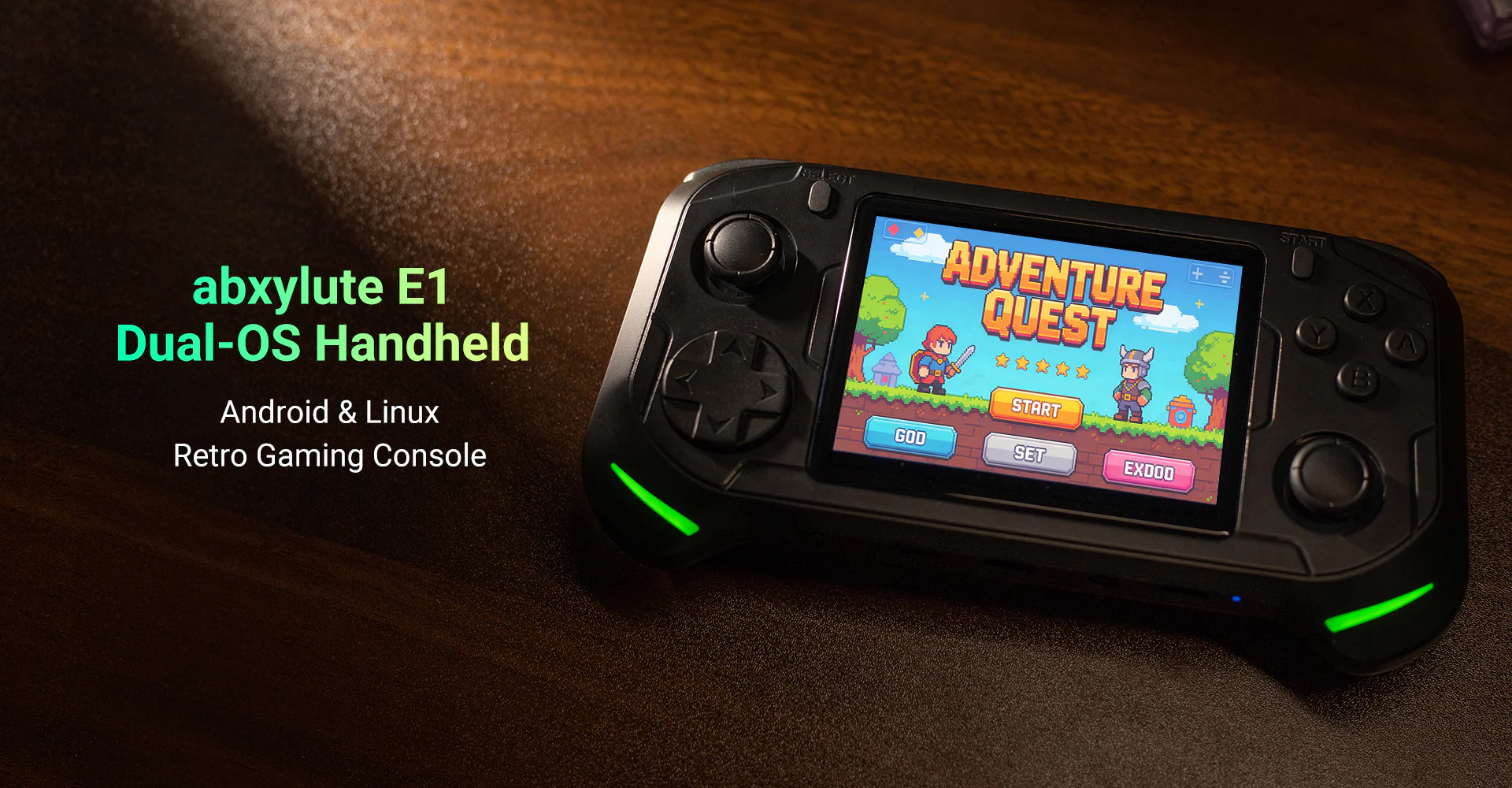 E1 Retro Gaming Handheld–Andro - đánh giá và giá Gaming Console Os