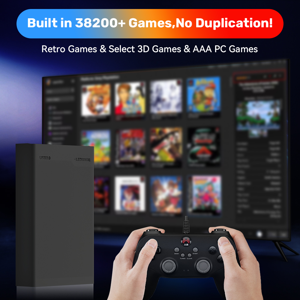 JMachen 500GB Portable Gaming  - đánh giá và giá Gaming Console Os