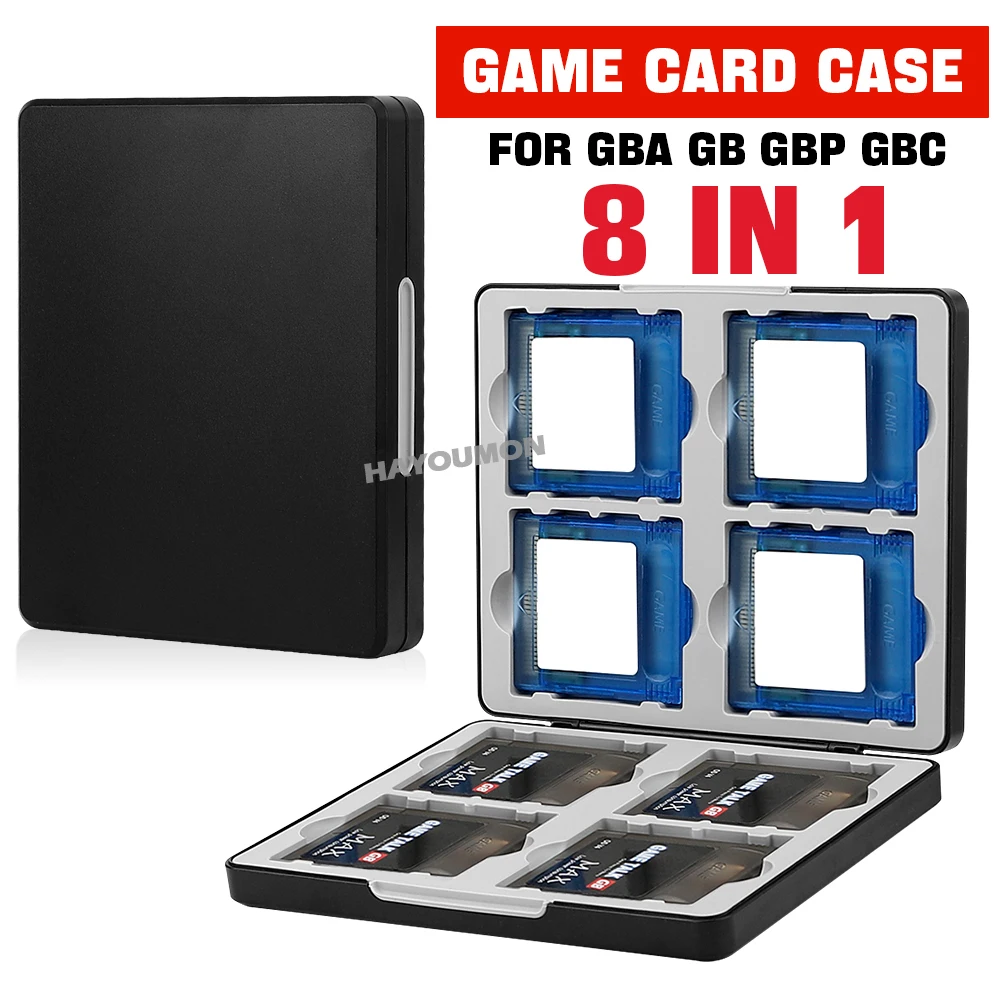 Portable 8 in 1 Game Card Stor - đánh giá và giá Gaming Console Box
