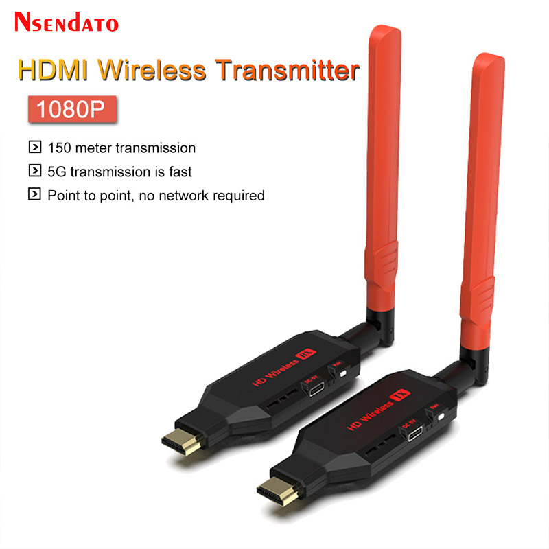 1080P 150m 100M Wireless HDMI  - đánh giá và giá Gaming Console Tv Stick