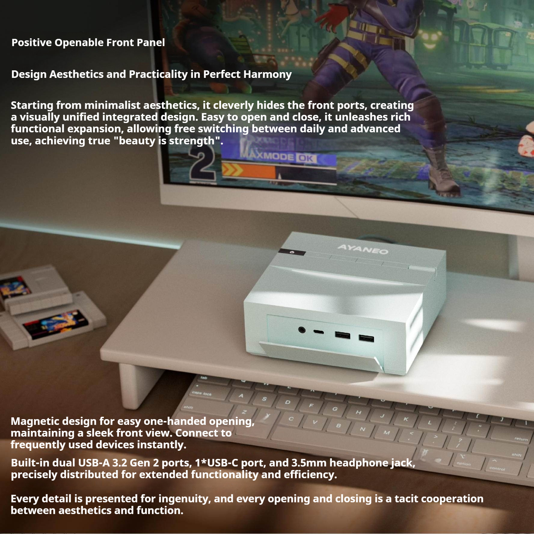 In stock AYANEO AM03 Mini PC I - đánh giá và giá Gaming Console Steam Deck