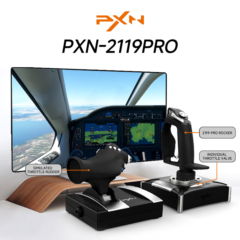 PXN 2119 PRO Flight Simulator  - đánh giá và giá Flight Joystick Sim