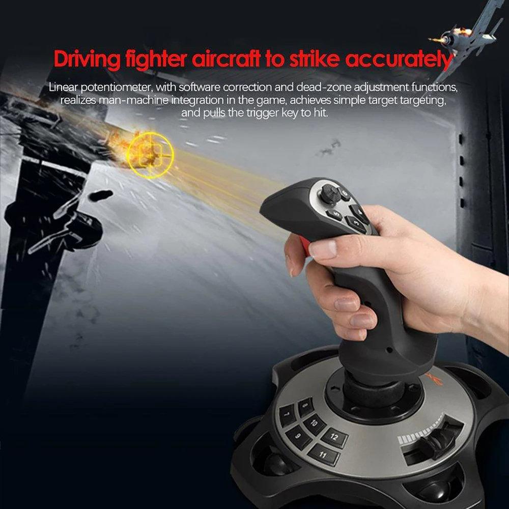 PXN-2113 Pro Joystick Flight S - đánh giá và giá Flight Joystick Sim