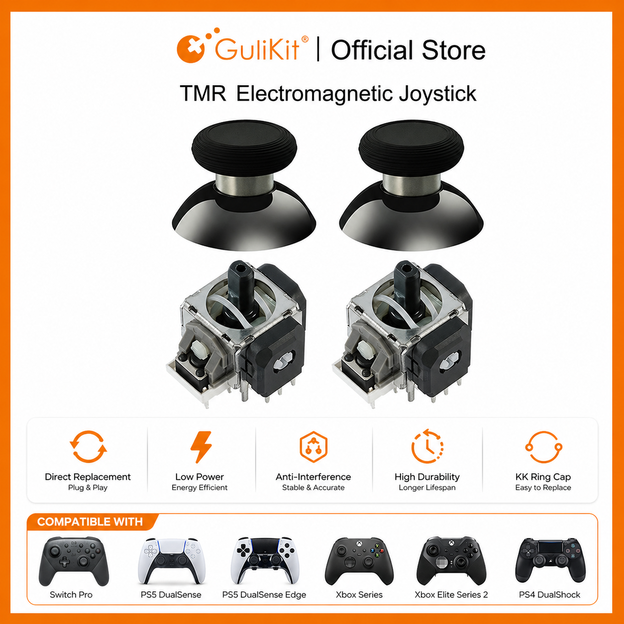 GuliKit TMR Joystick with Stic - đánh giá và giá Gaming Console Tv Stick