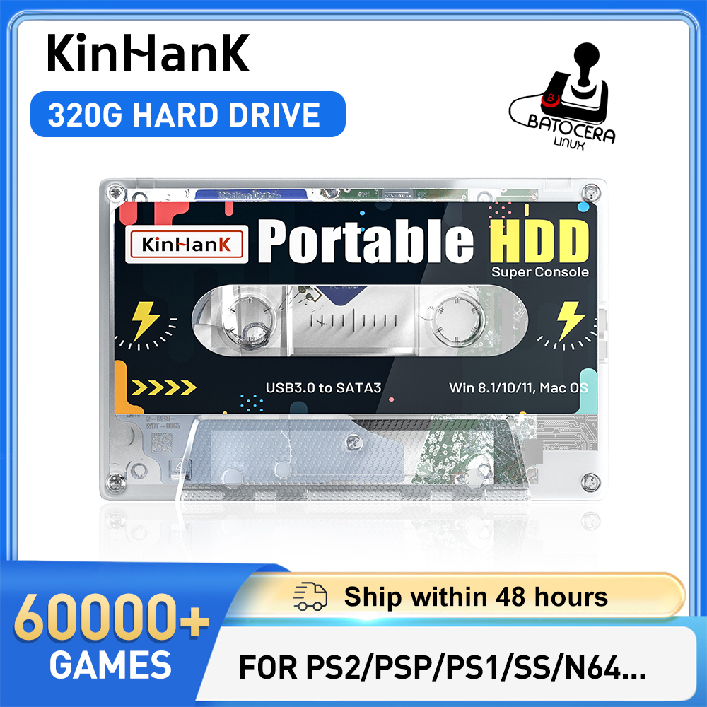 KINHANK Super Console 320G Gam - đánh giá và giá Gaming Console Os