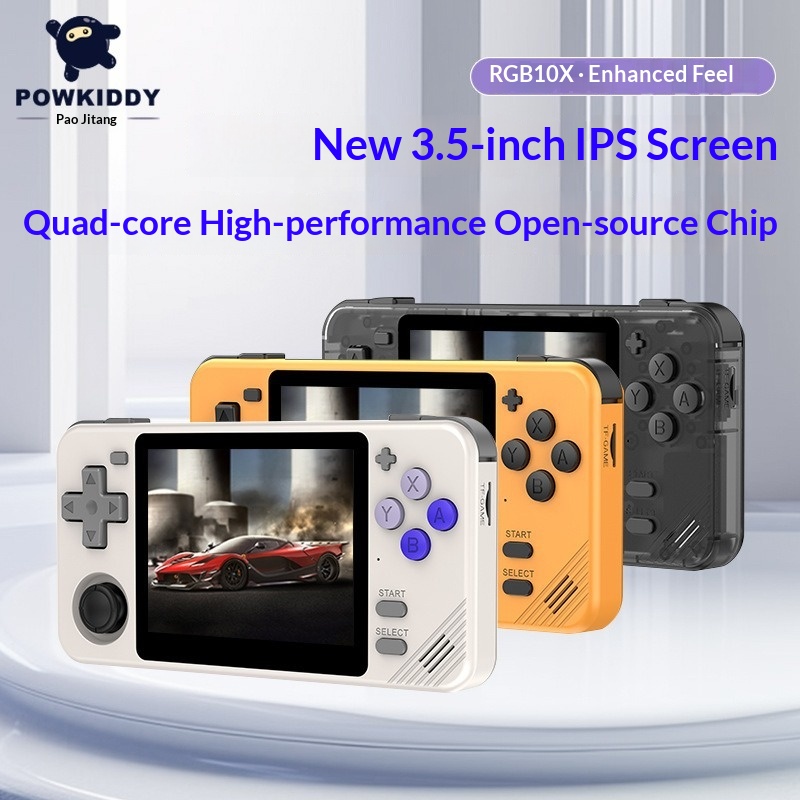 Powkiddy RGB10X Open Source Re - đánh giá và giá Gaming Console Os