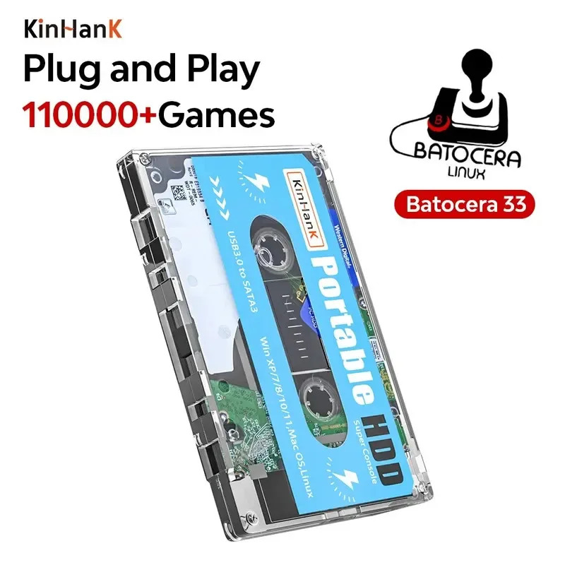 Super Console 500G Gaming HDD  - đánh giá và giá Gaming Console Os