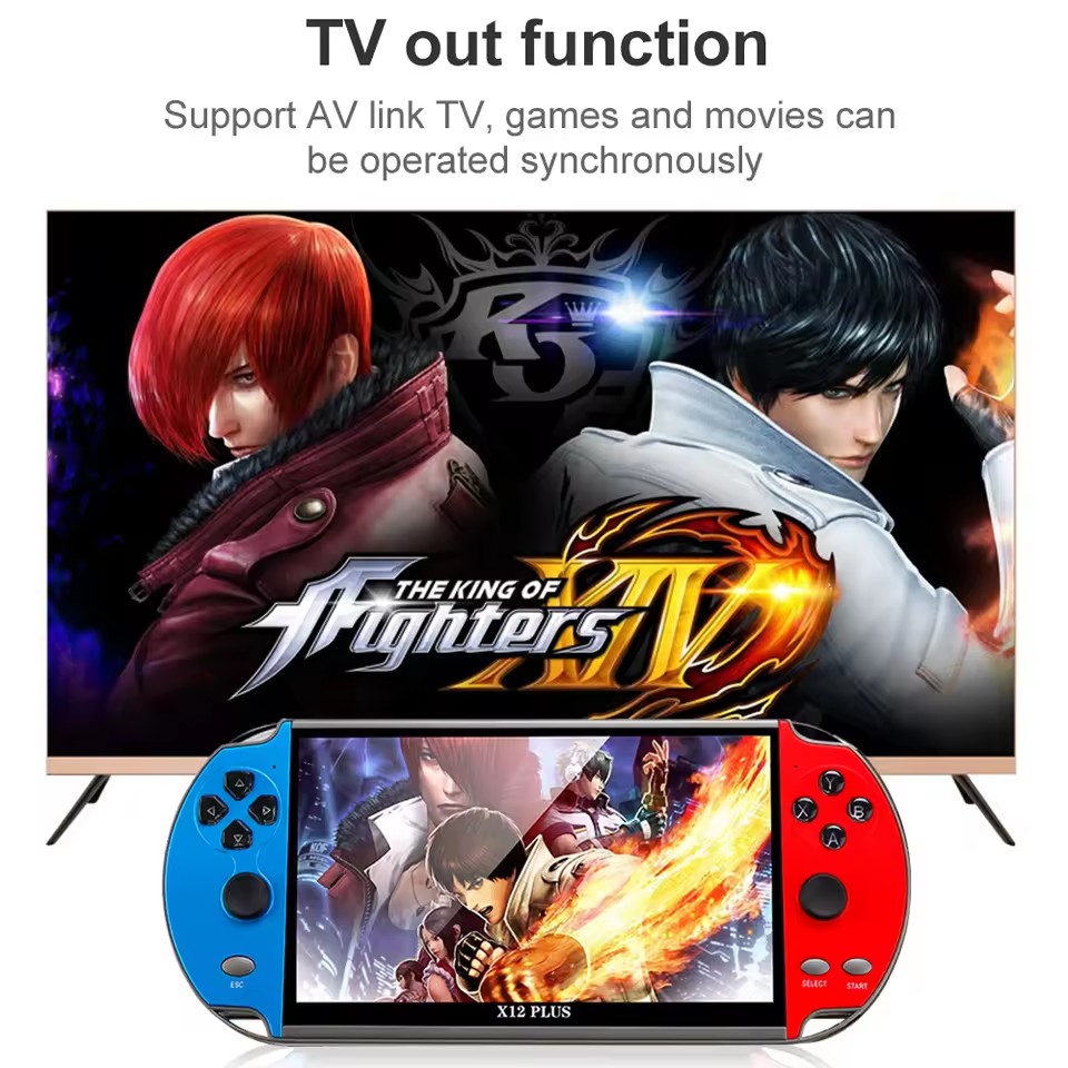 X7 X12 Plus Retro Handheld Vid - đánh giá và giá Gaming Console X7