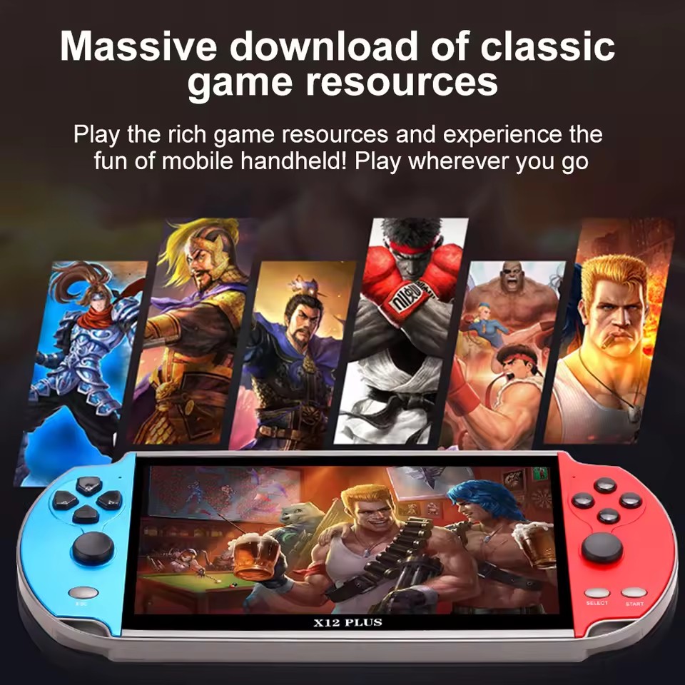 X7 X12 Plus Retro Handheld Vid - đánh giá và giá Gaming Console X7