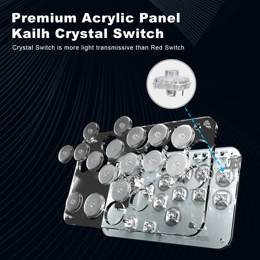 Haute42 Arcade Joystick Hitbox - đánh giá và giá Gaming Console Tv Stick