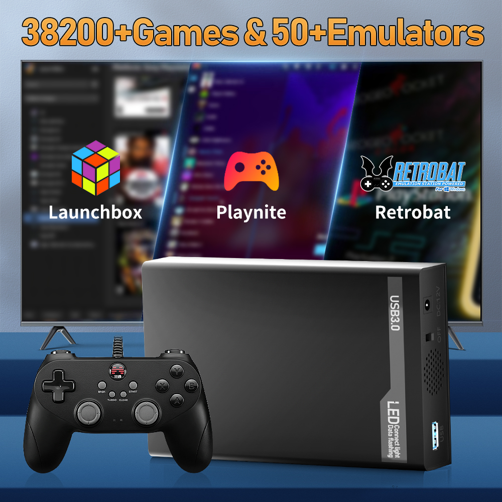 500G Retro Gaming HDD Video Ga - đánh giá và giá Gaming Console Os