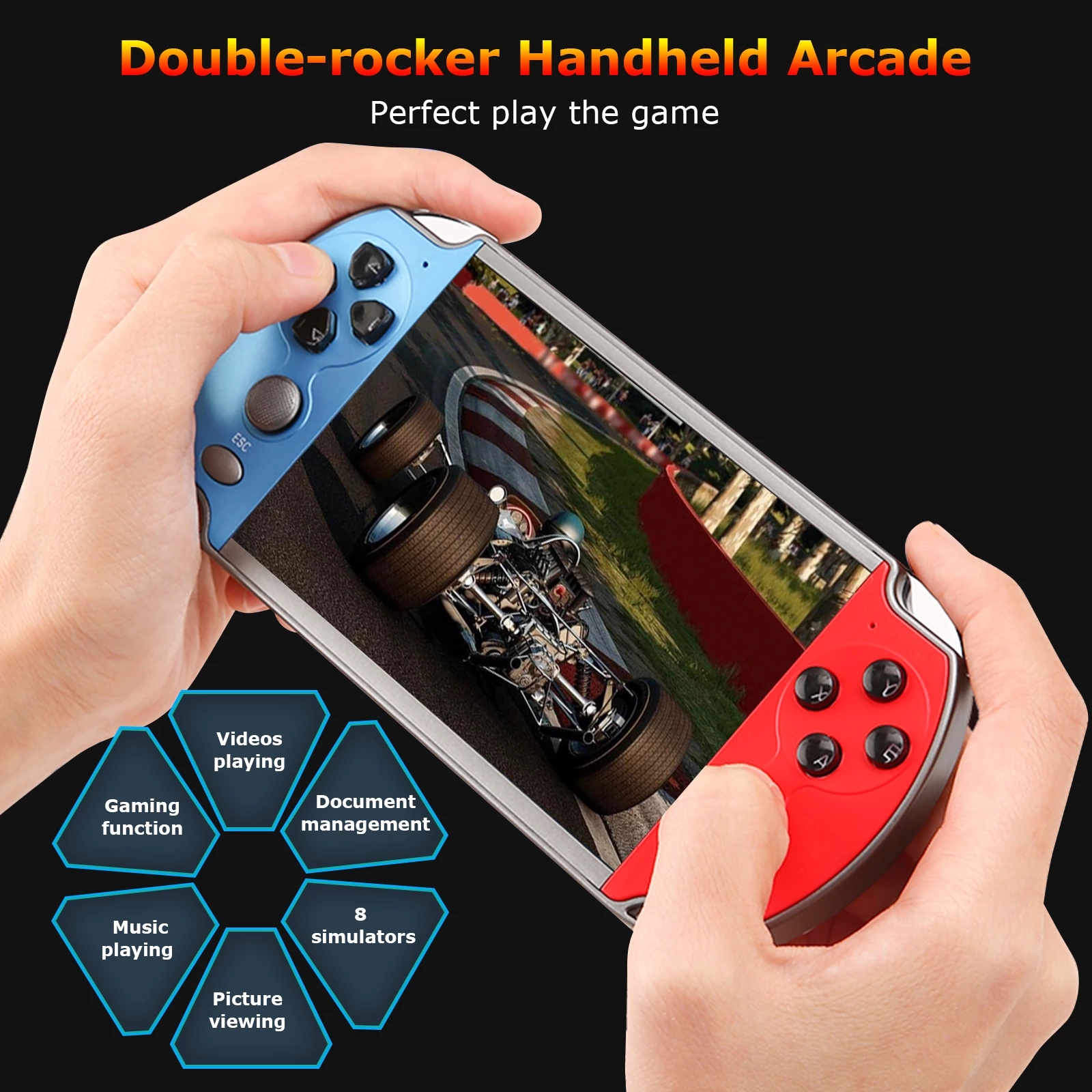 Hand Game Console Arcade Playe - đánh giá và giá Gaming Console X7