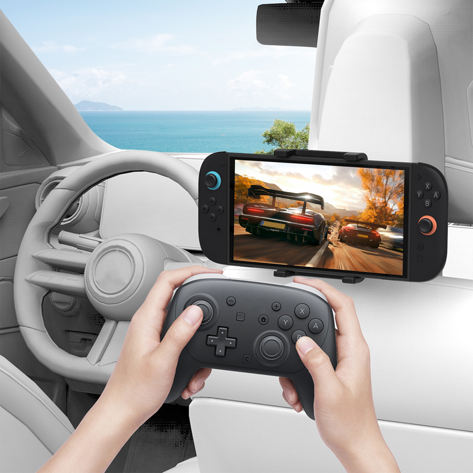 Car Headrest Mount Game Consol - đánh giá và giá Gaming Console In Car