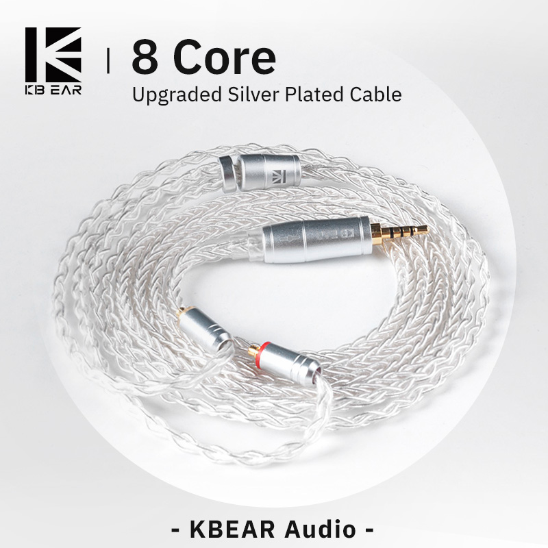 KBEAR 8 Core Upgraded Silver W - đánh giá và giá Gaming Headset Wired