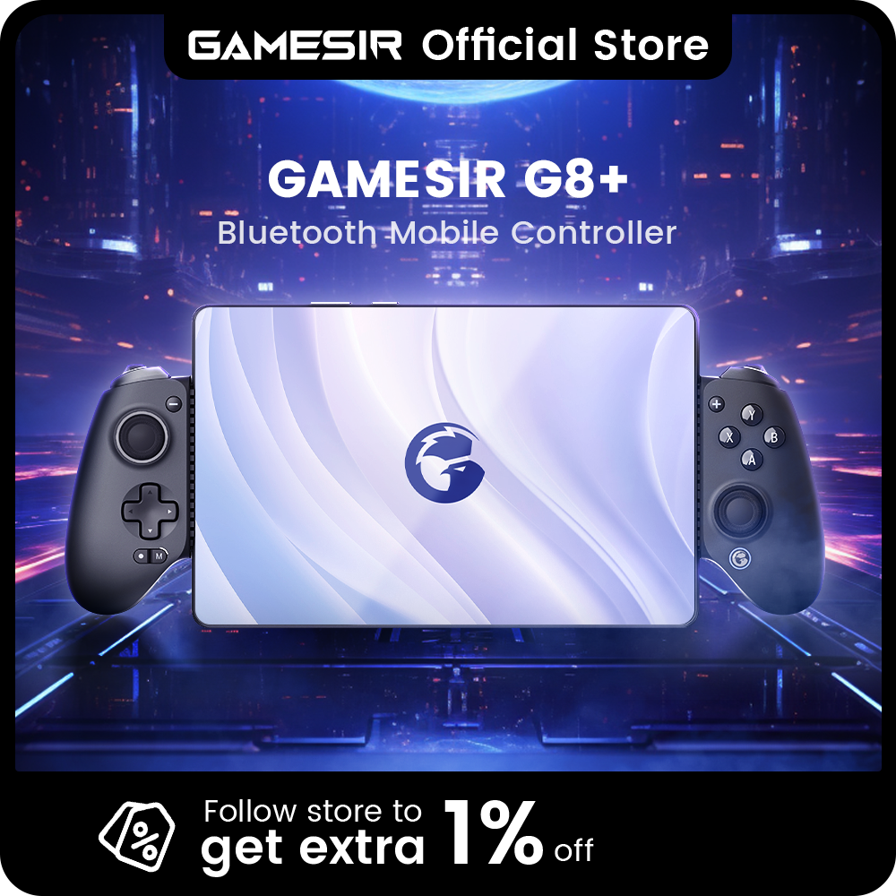 ​​GameSir G8+ Bluetooth Gamepa - đánh giá và giá Console Gaming Steam