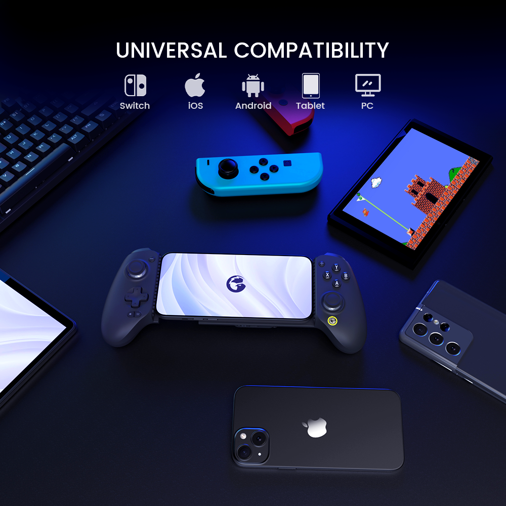 ​​GameSir G8+ Bluetooth Gamepa - đánh giá và giá Console Gaming Steam