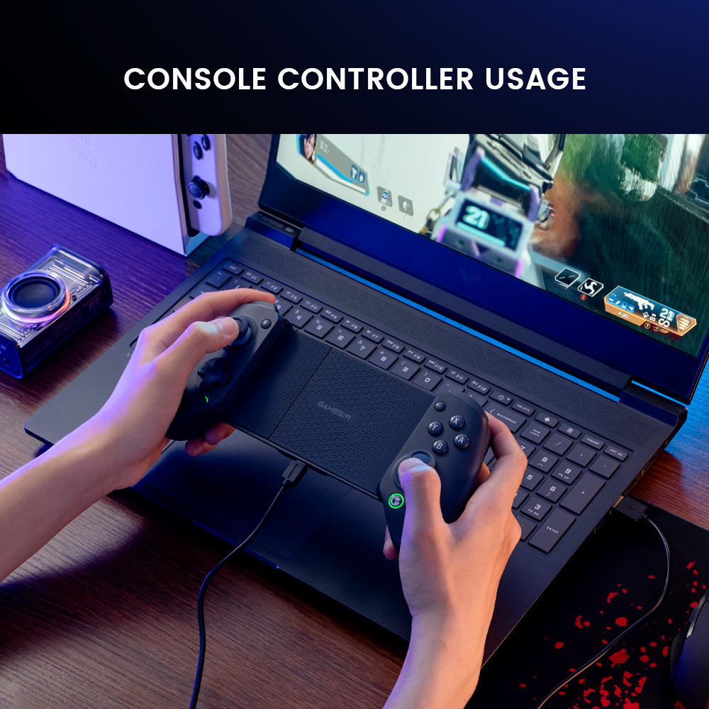 ​​GameSir G8+ Bluetooth Gamepa - đánh giá và giá Console Gaming Steam