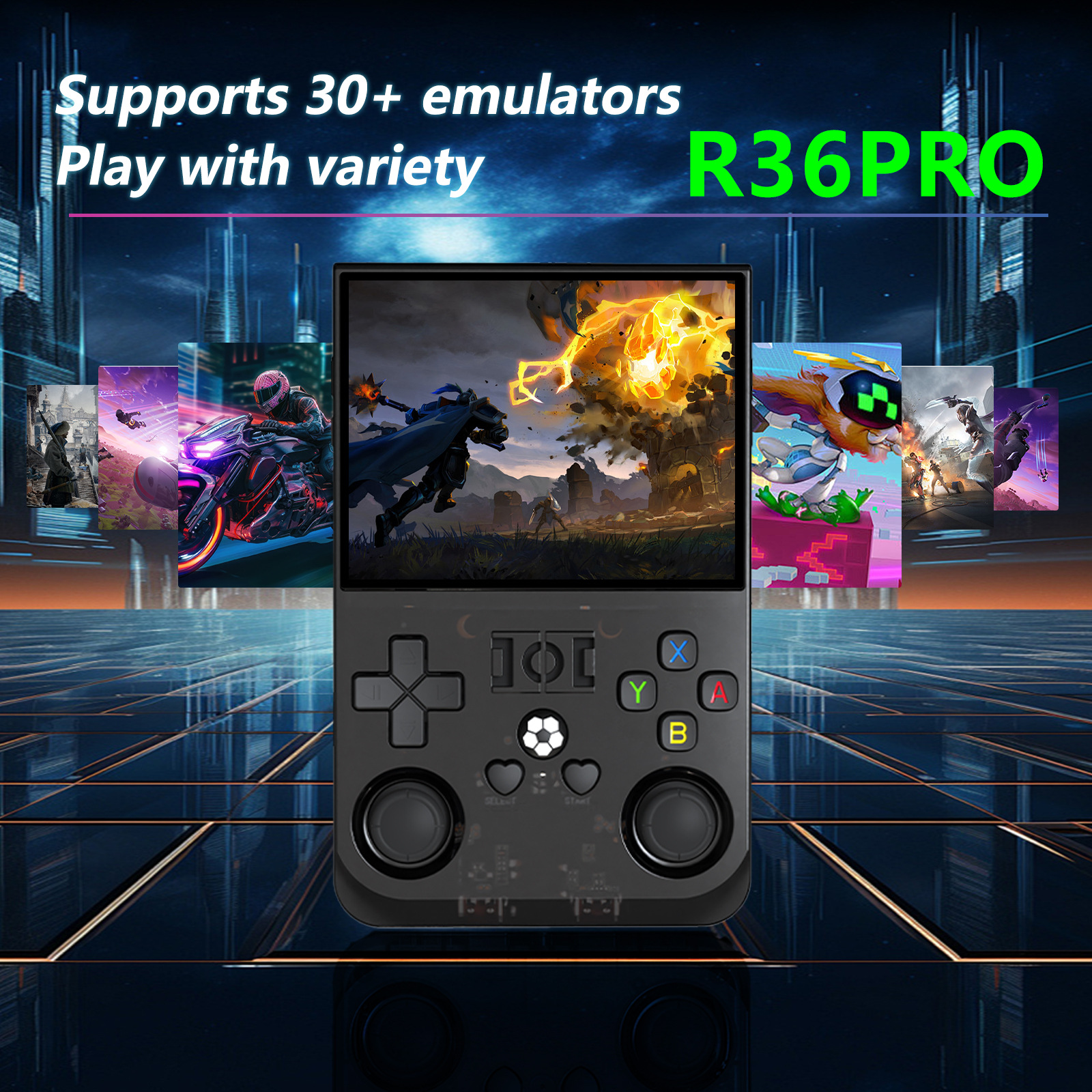 R36 pro Open Source Retro Hand - đánh giá và giá Gaming Console R36