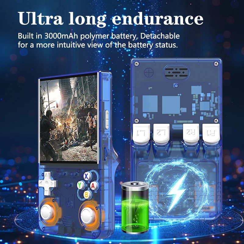 Retro handheld game New R36 ul - đánh giá và giá Gaming Console R36