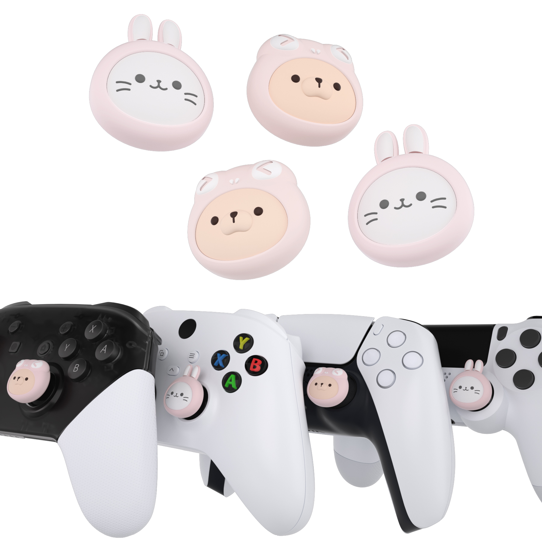 PlayVital Cute Thumb Grip Caps - đánh giá và giá Gaming Console Tv Stick
