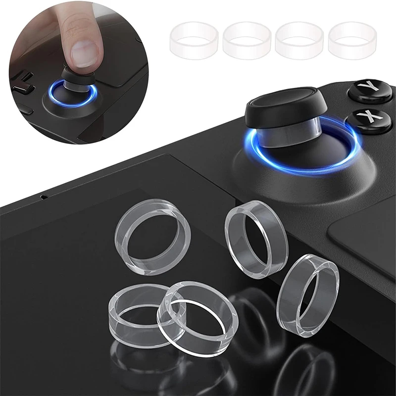 8Pcs elastic silicone joystick - đánh giá và giá Gaming Console Steam Deck