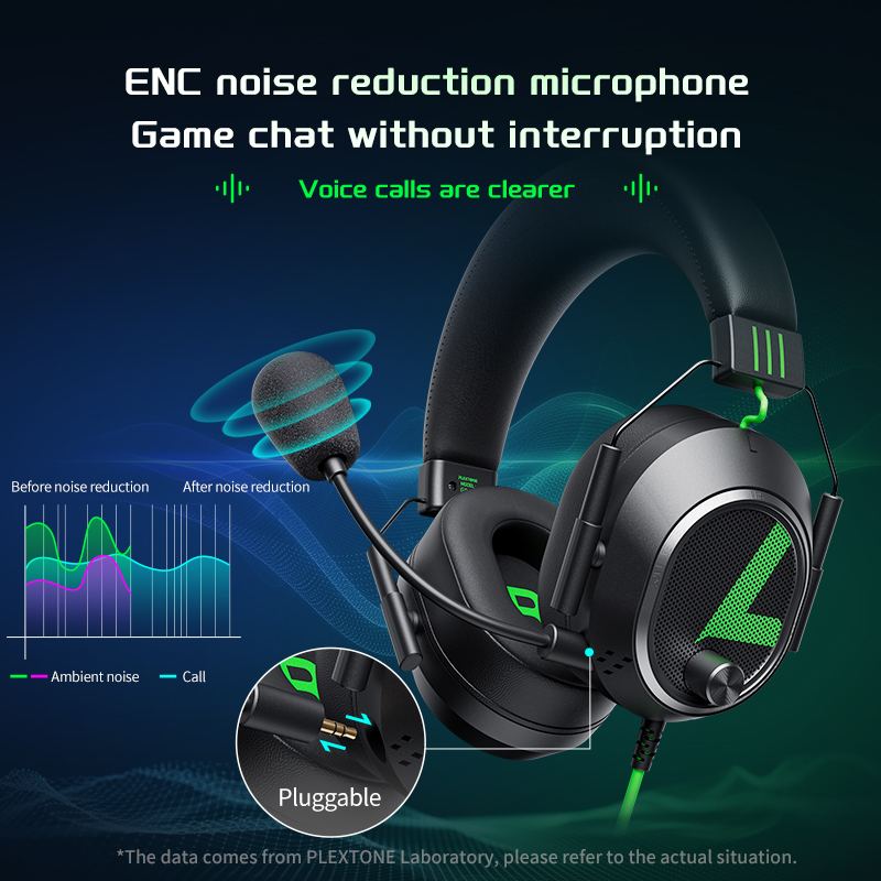 PLEXTONE G810 Hot Sale Compute - đánh giá và giá Gaming Headset Wired