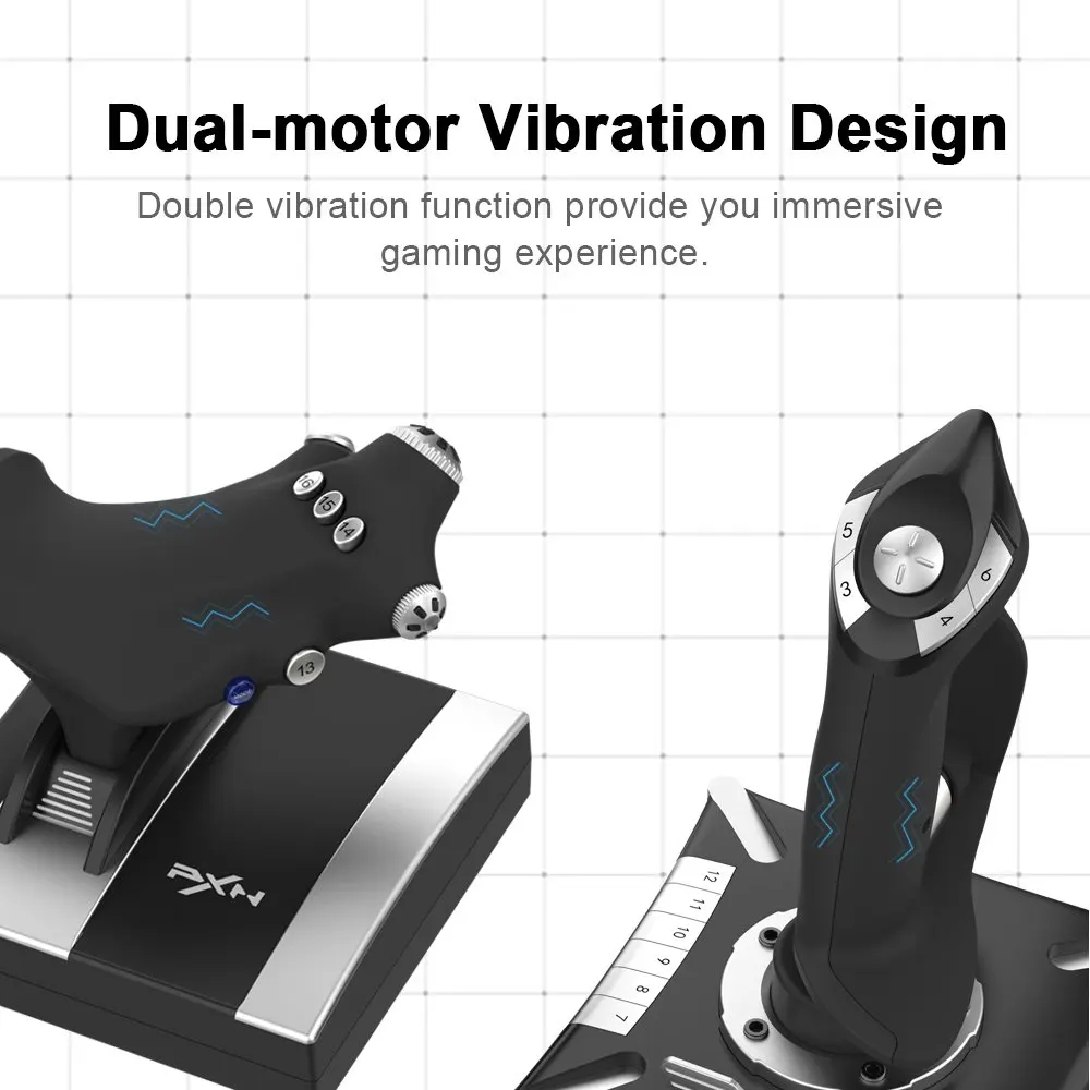 PXN 2119 PRO Flight Simulator  - đánh giá và giá Flight Joystick Sim