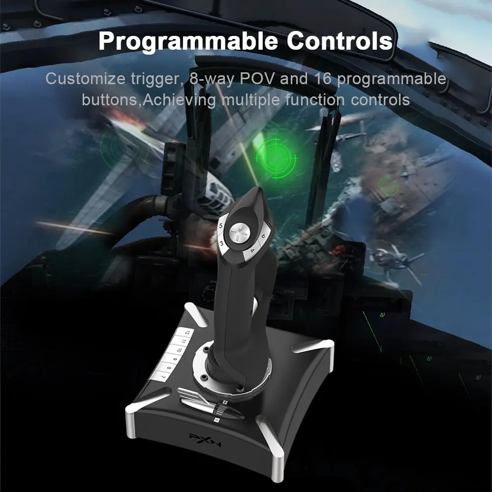 PXN 2119 PRO Flight Simulator  - đánh giá và giá Flight Joystick Sim